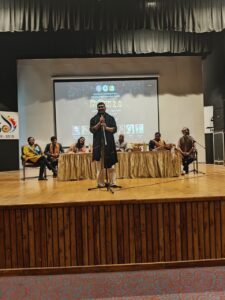 युवा कवि व गीत सम्मेलन: श्यामा प्रसाद मुखर्जी कॉलेज में काव्य, शायरी और संगीत की यादगार शाम