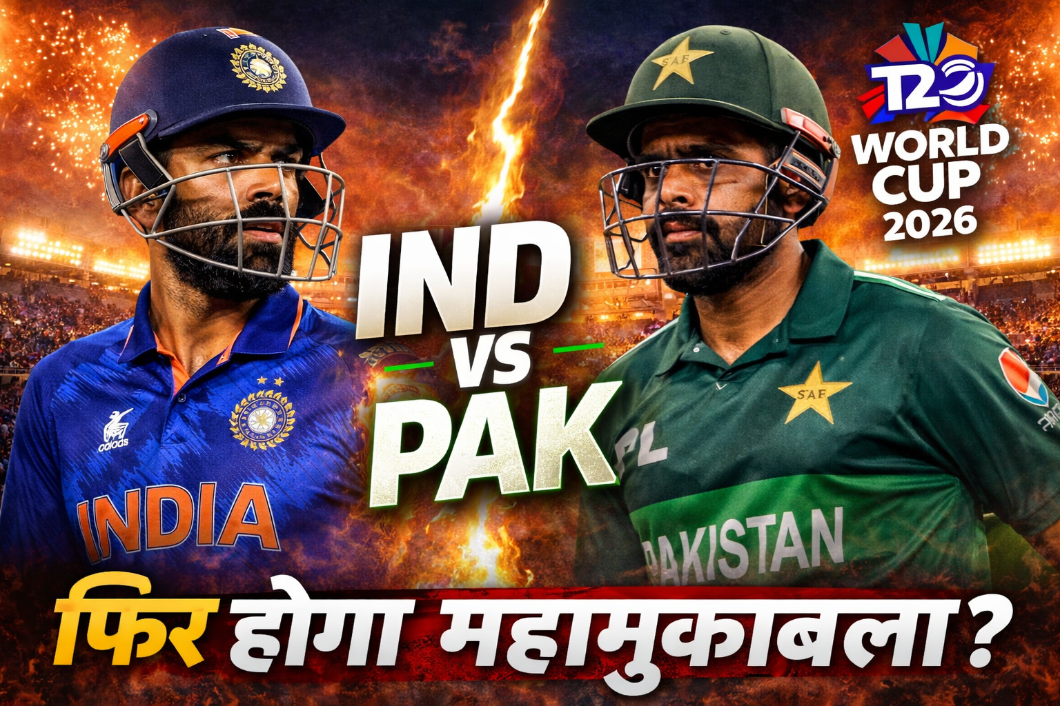 IND vs PAK T20 World Cup 2026