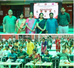 दिल्ली विश्वविद्यालय के एनसीवेब लक्ष्मीबाई कॉलेज केंद्र में वार्षिकोत्सव एवं पुरस्कार वितरण समारोह-2026 का भव्य आयोजन हुआ।