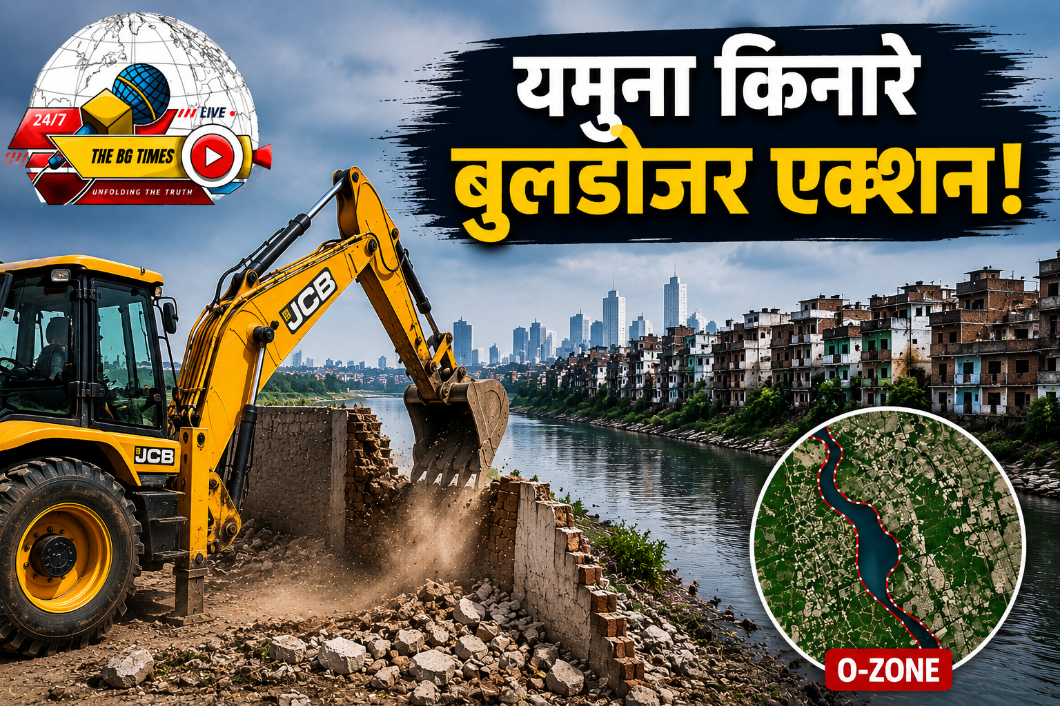 Delhi O-Zone Demolition